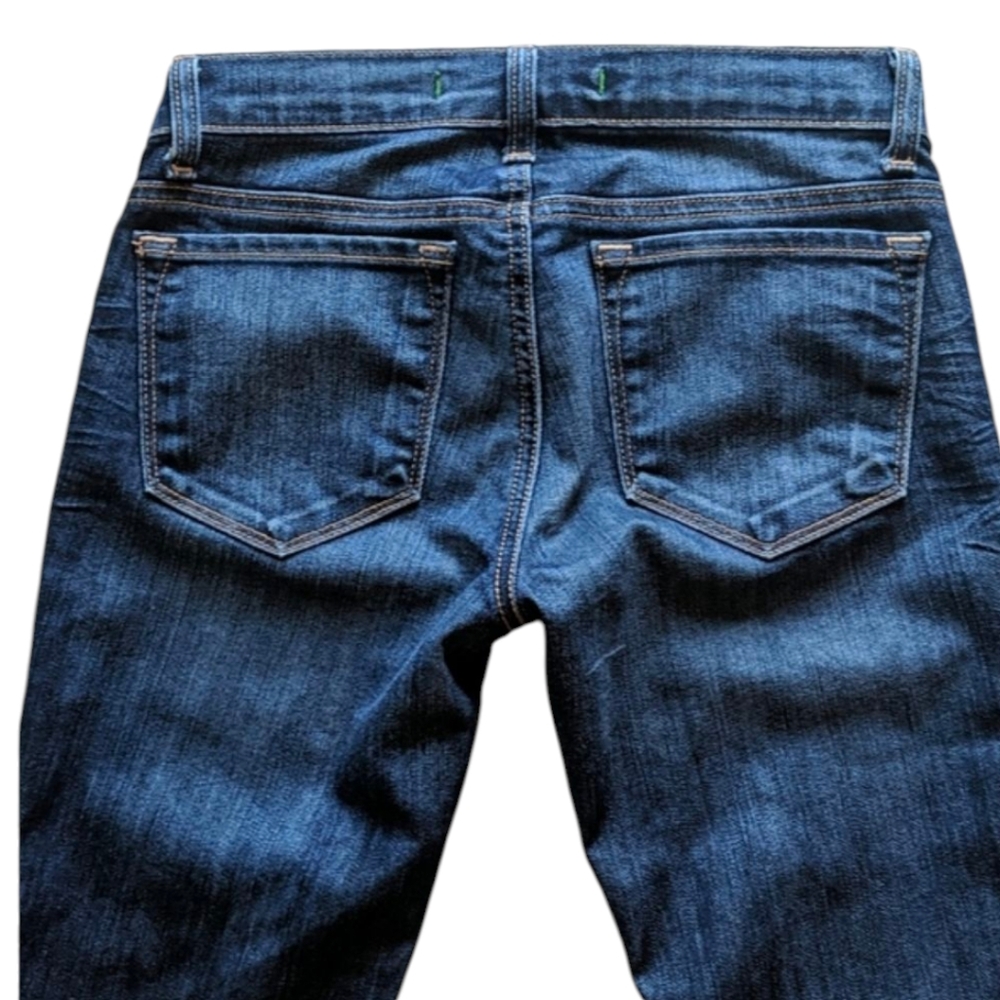 J Brand Cigarette Leg straight jeans style #91410DKV darkwash sz 24x35L TALL - Picture 3 of 14